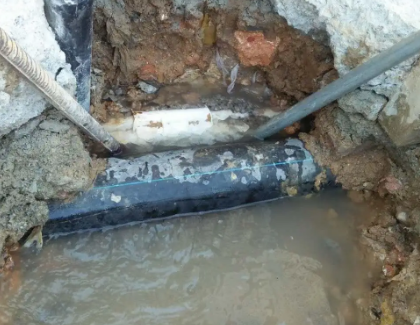 普兰店测漏水之水管漏水